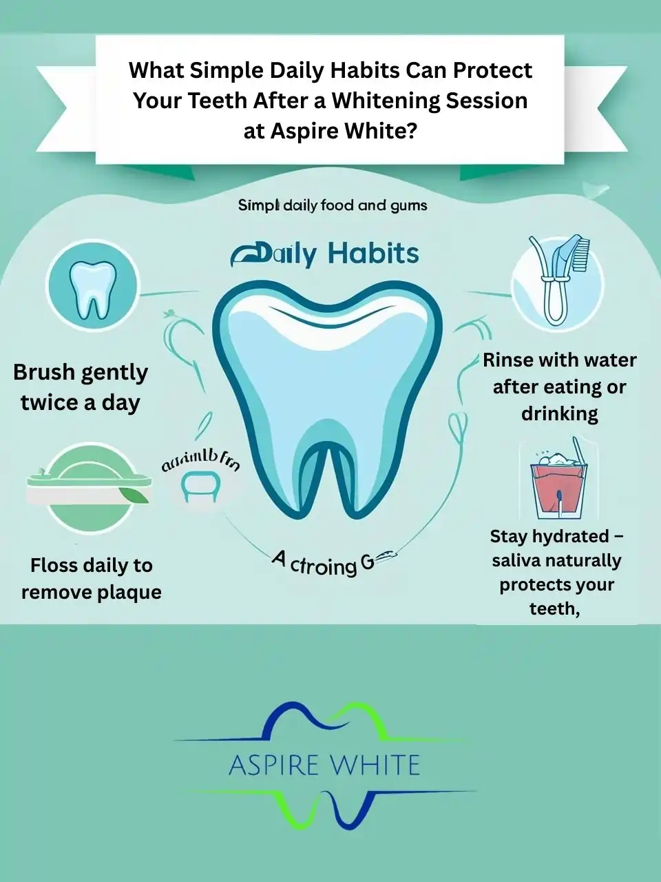 What Simple Daily Habits Can Protect Your Teeth After a Whitening Session at Aspire White Exeter